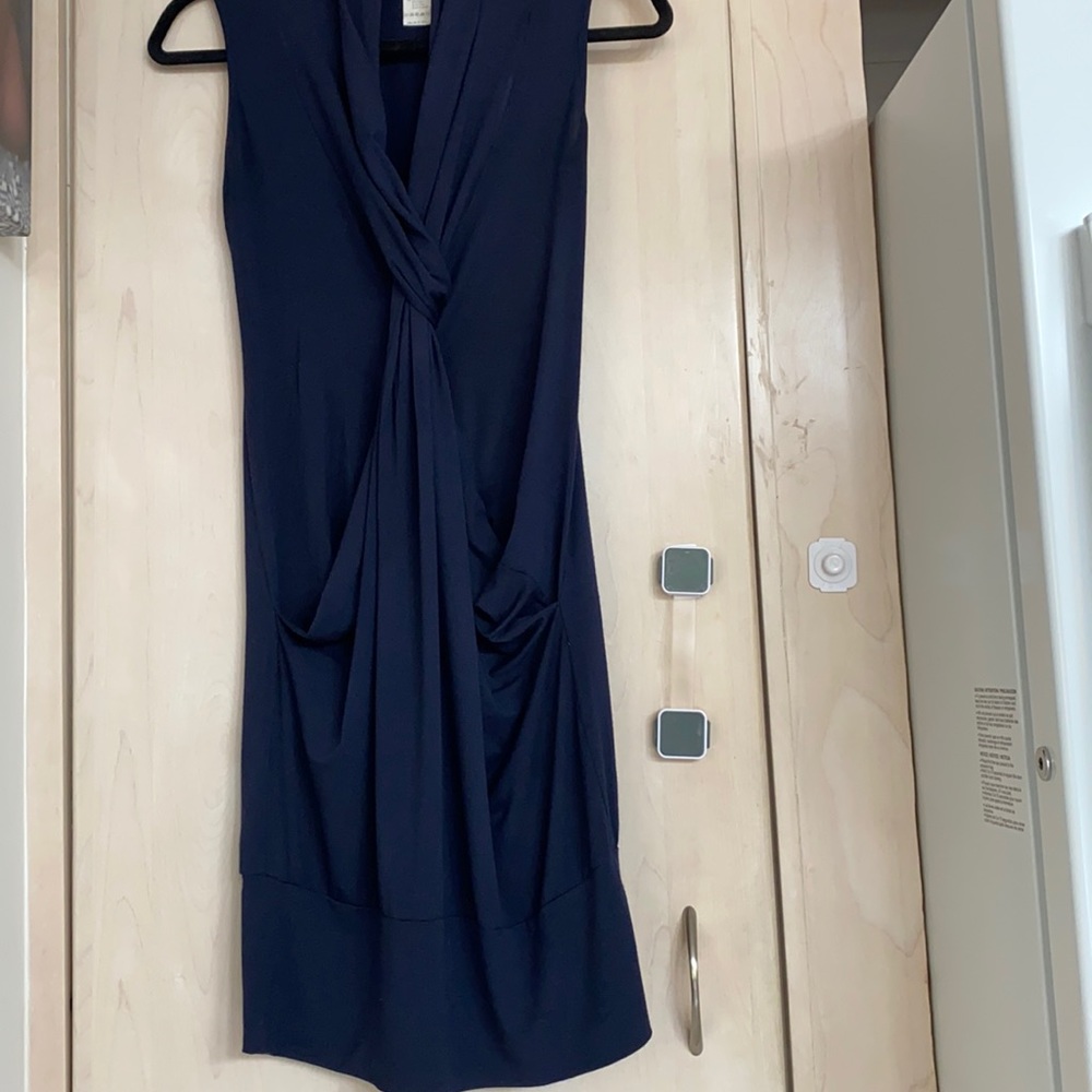 Adorable Nicole caramel maternity dress
